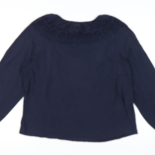 Marks and Spencer Women's Blue Blouse Size 20