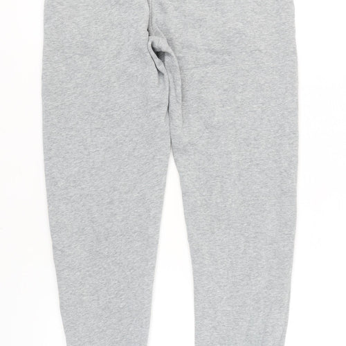 Nike Men's Grey Jogger Trousers, Size S, Elastic Waist