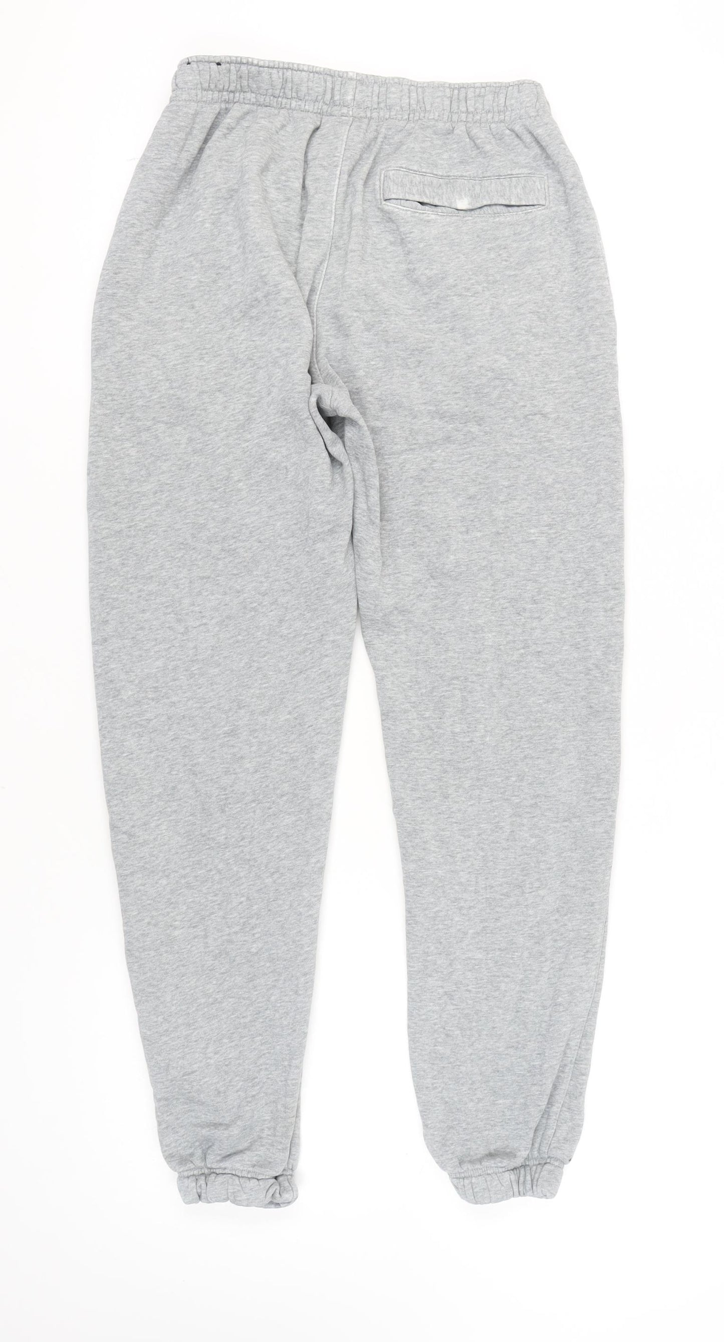 Nike Men's Grey Jogger Trousers, Size S, Elastic Waist