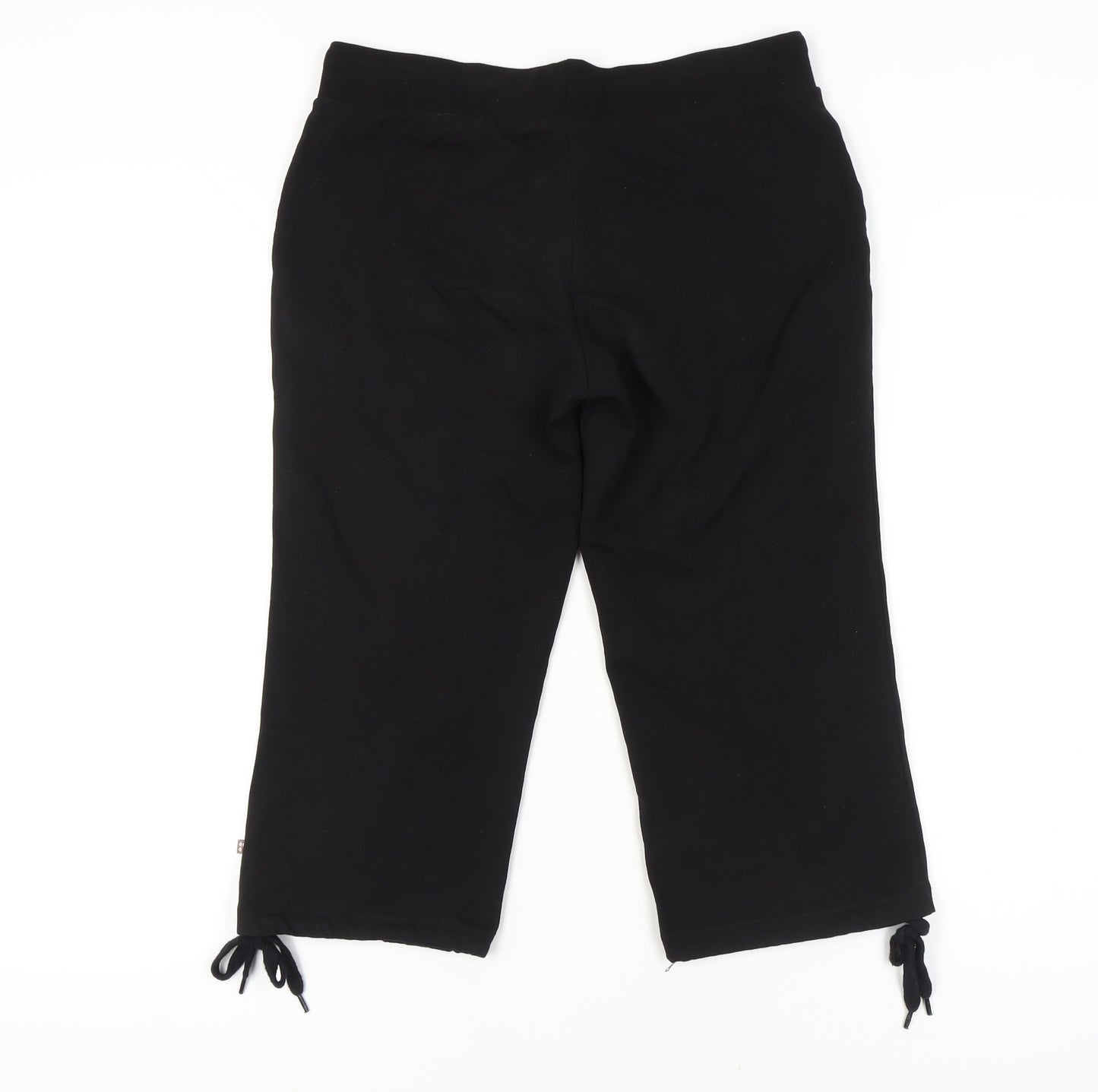 Sweaty Betty Women's Black Cropped Trousers M Active