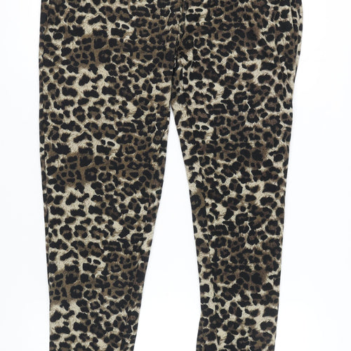Vlazom Women's XL Animal Print Jogger Trousers