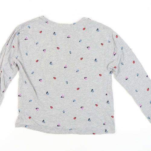 Marks and Spencer Women's Grey Pyjama Top S