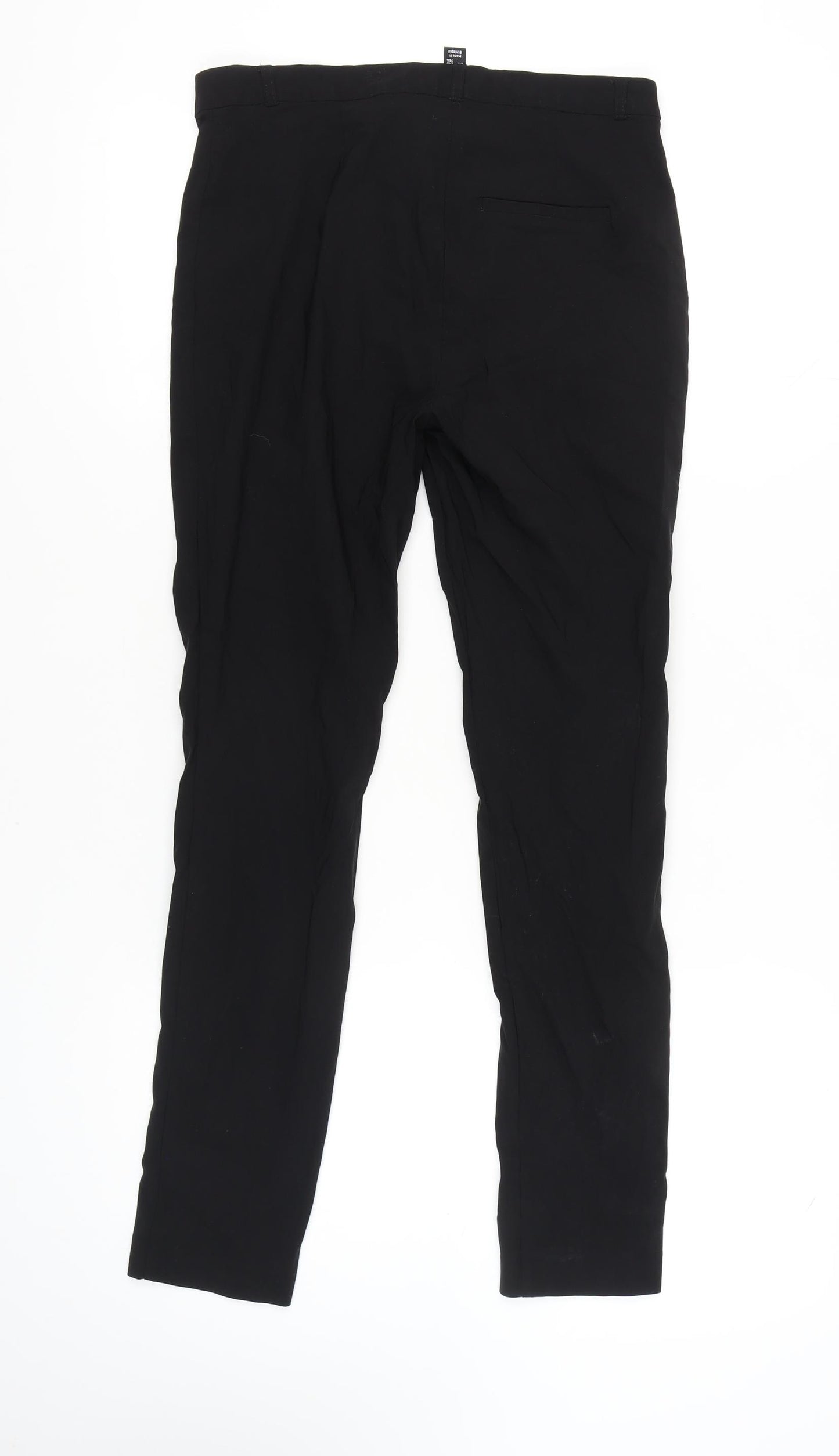 New Look Women's Black Trousers, Size 12, Elegant Style