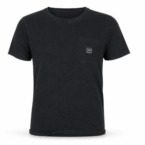Crosshatch Men’s Black Crew Neck T-Shirt M Short Sleeve