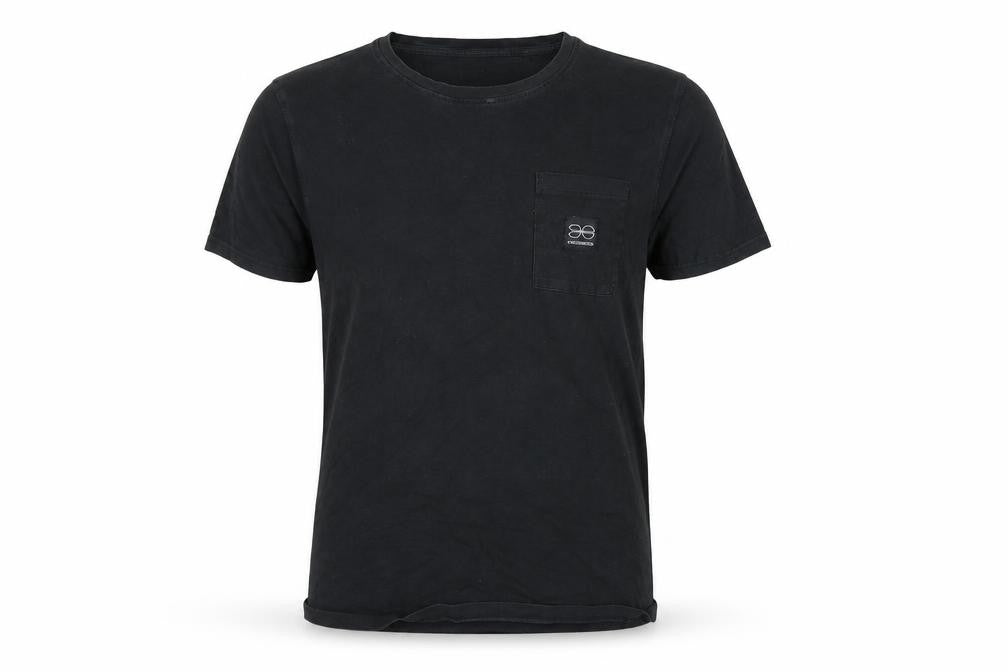 Crosshatch Men’s Black Crew Neck T-Shirt M Short Sleeve