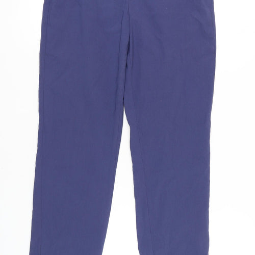 Robell Women's Blue Straight Trousers, Size 14