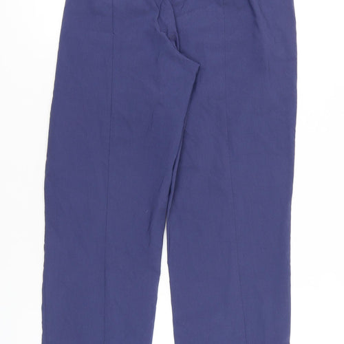Robell Women's Blue Straight Trousers, Size 14