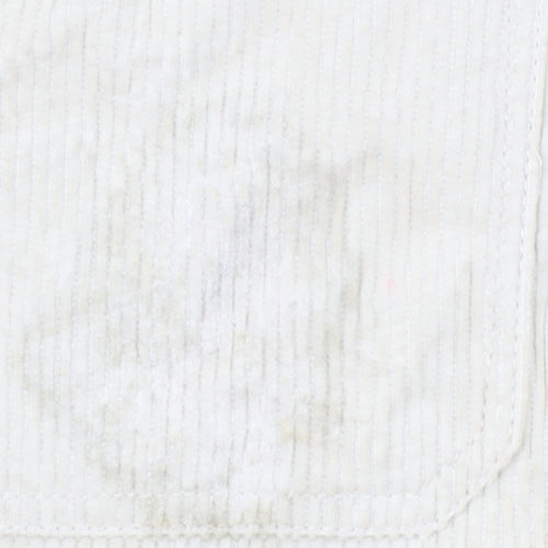 H&M Men's Beige XL Relaxed Basic Corduroy Jacket