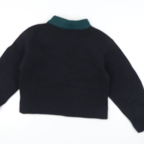 Lacoste Women's Black Sweatshirt Size 10 - Casual Winter