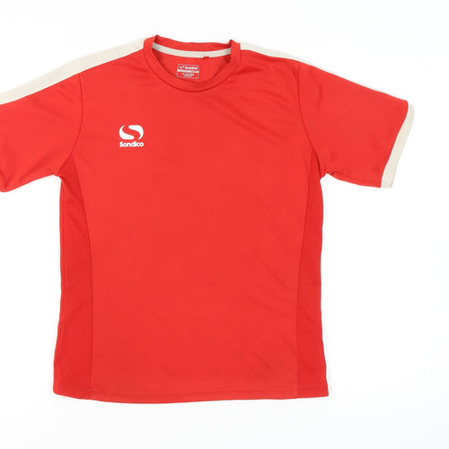 Sondico Boys Red Sports T-Shirt 11-12 Years Football Top