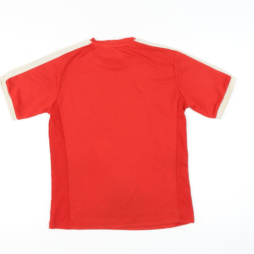 Sondico Boys Red Sports T-Shirt 11-12 Years Football Top