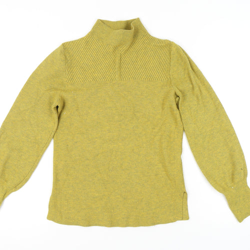 Marks and Spencer Women's Green Knit Jumper S