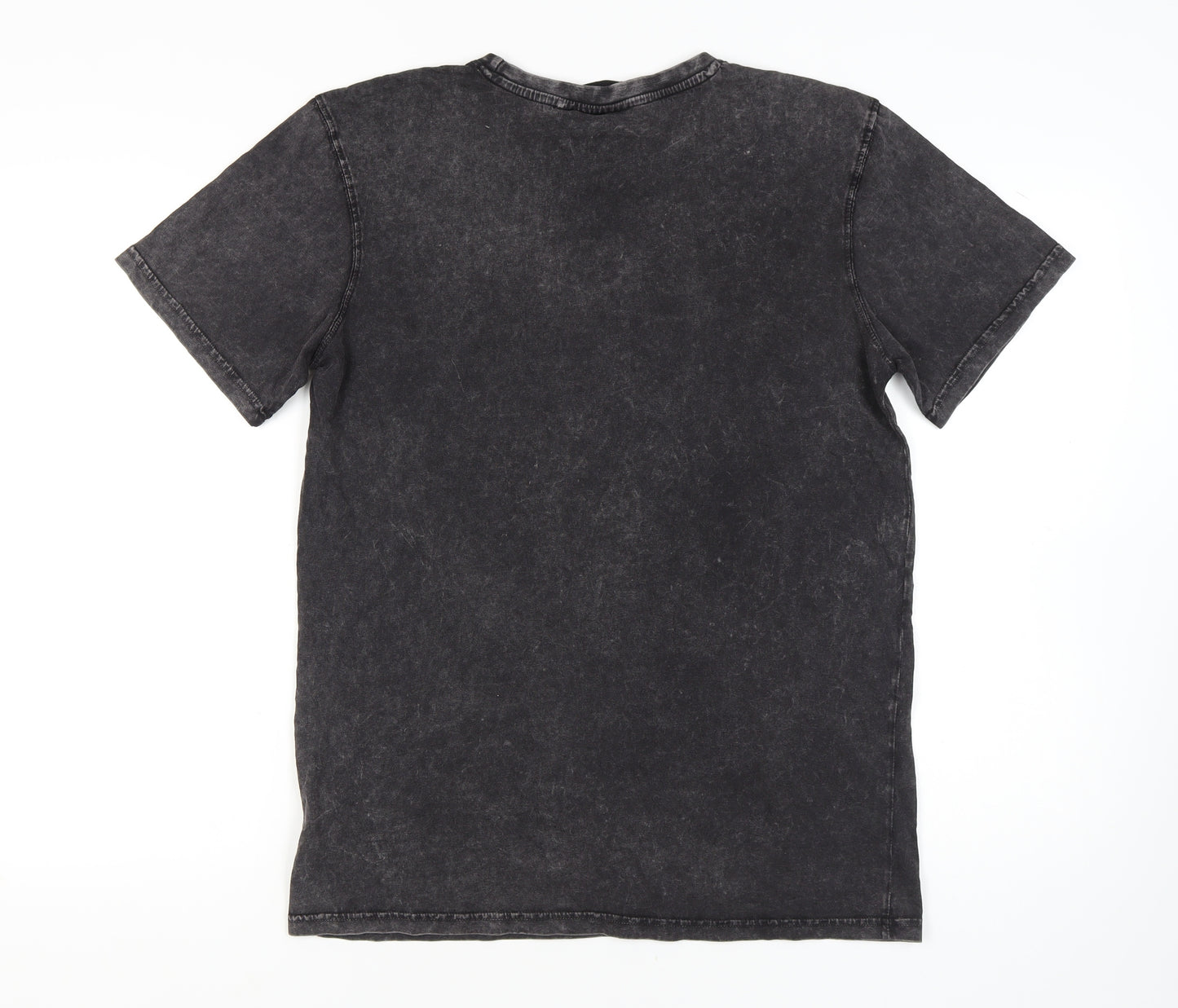 Criminal Damage Men's Black Animal Graphic T-Shirt L