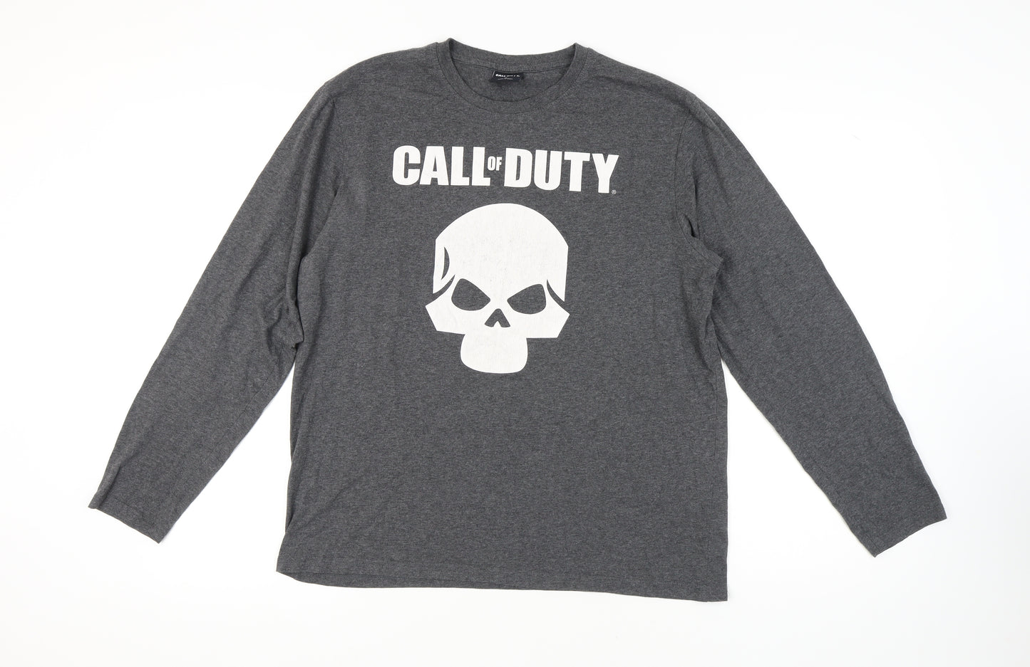 Call of Duty Grey Skull XL T-Shirt for Men