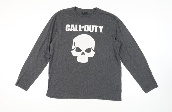 Call of Duty Grey Skull XL T-Shirt for Men