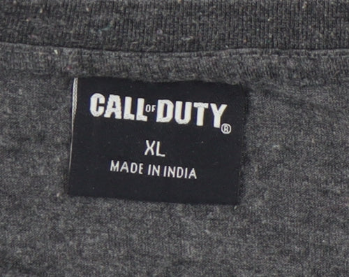 Call of Duty Grey Skull XL T-Shirt for Men