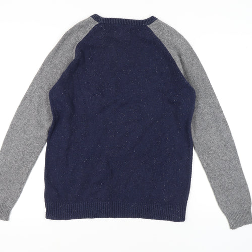 Jack & Jones Men's Blue Pullover Jumper M