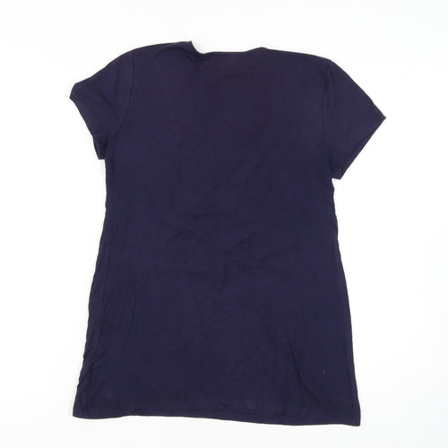 Gap Maternity Blue V-Neck Women's T-Shirt M