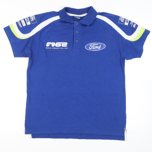 Marcus Grönholm Rallying Men's Blue XS Polo Shirt