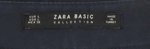 Zara Basic Women's Blue Skinny Trousers L
