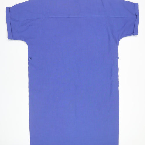 St Michael Women's Blue Long Dress Size 14