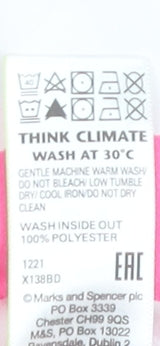 Marks and Spencer Women's Pink Striped Blouse, Size 10