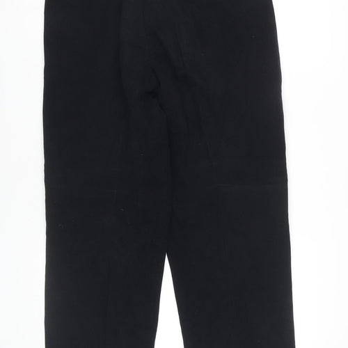 Façonnable Men's Black Cotton Trousers Size 30