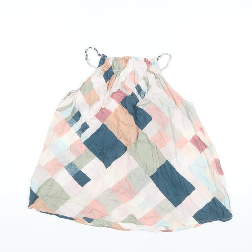 Monsoon Women's Multicoloured Check Tank Top, S