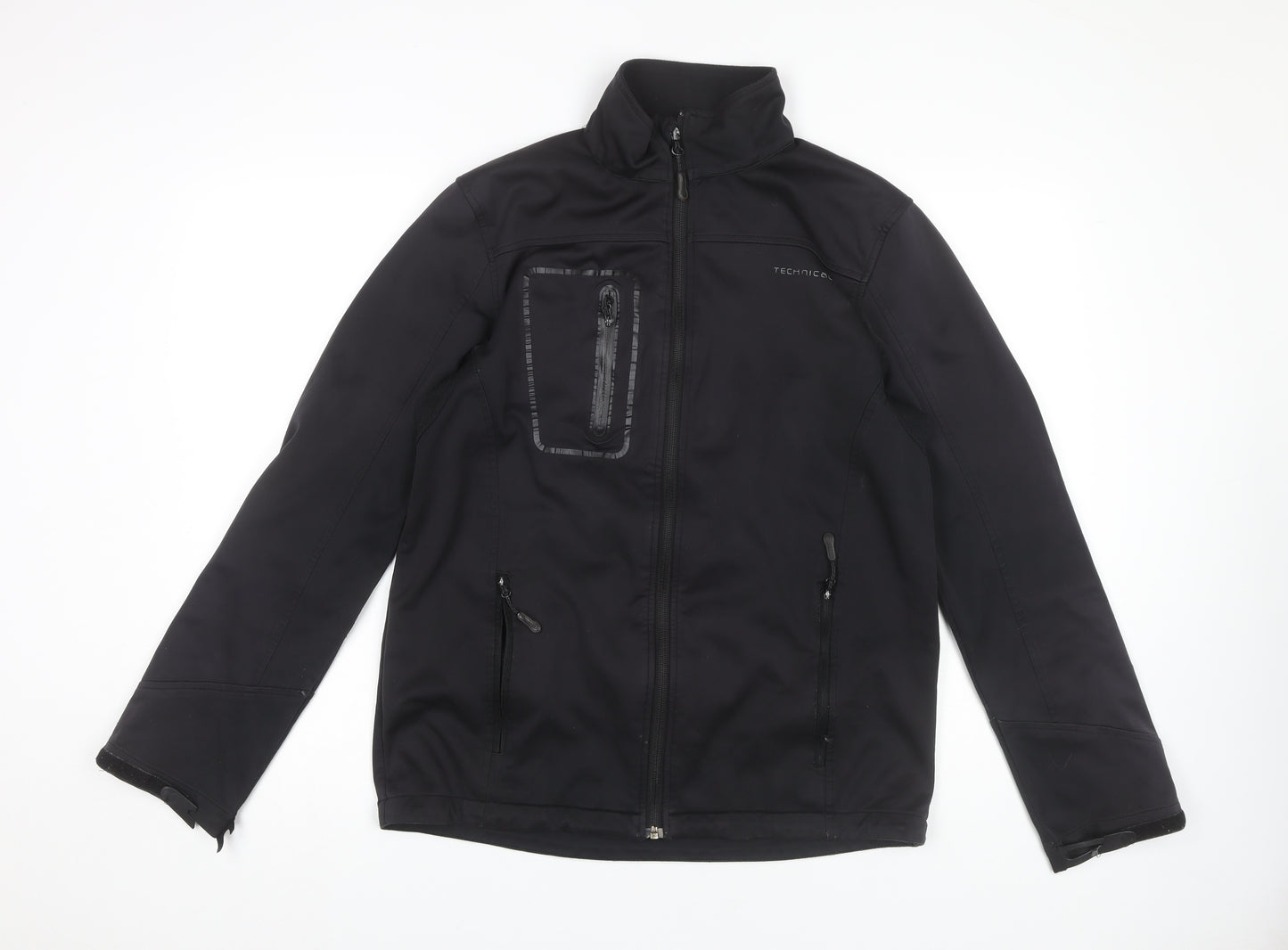 Technicals Men's Black Soft Shell Jacket M Waterproof