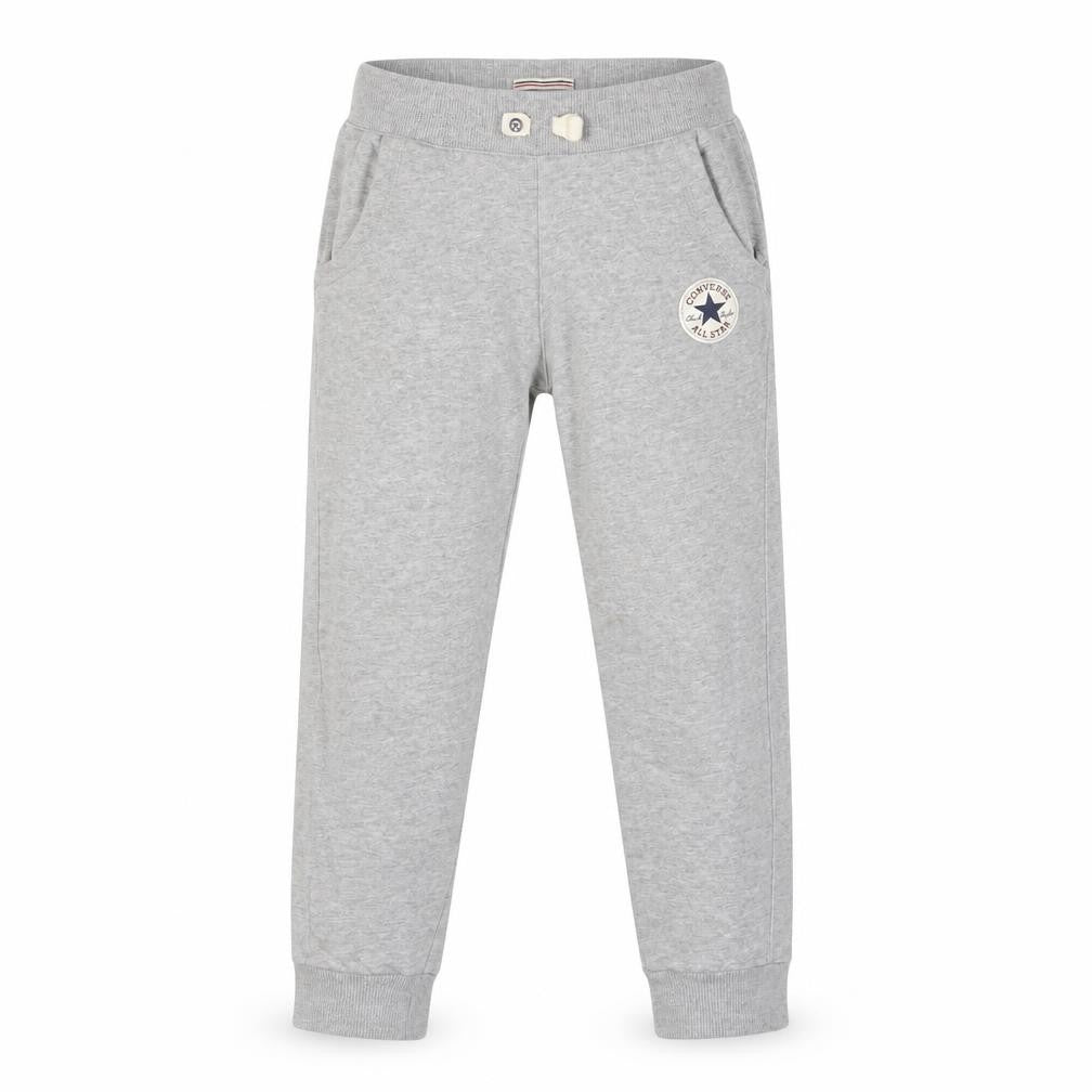 Front view of Converse boys’ grey jogger trousers 12-13 yrs