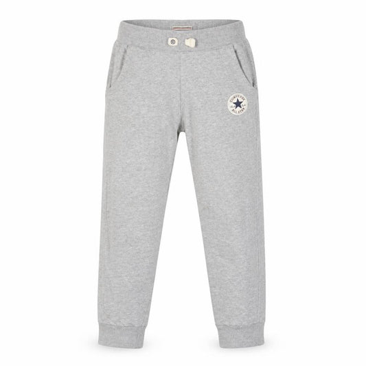 Front view of Converse boys’ grey jogger trousers 12-13 yrs