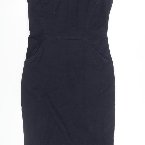 Boden Women's Navy Blue Sheath Dress, Tall 10L