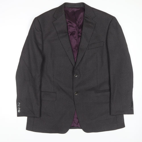 Marks and Spencer Men's Black Wool Blazer M