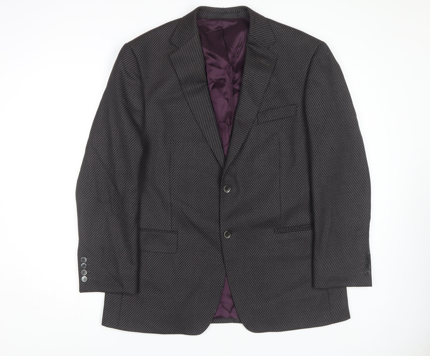 Marks and Spencer Men's Black Wool Blazer M