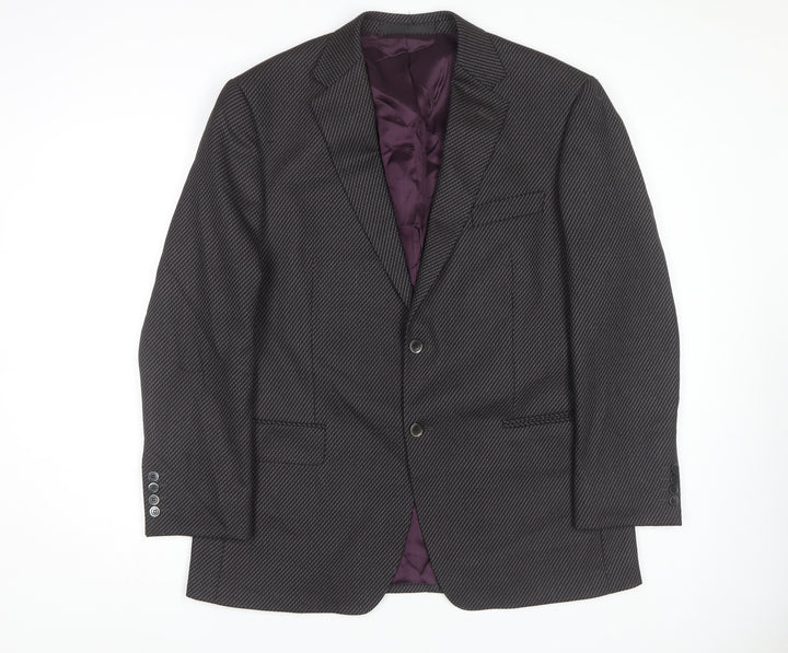 Marks and Spencer Men's Black Wool Blazer M