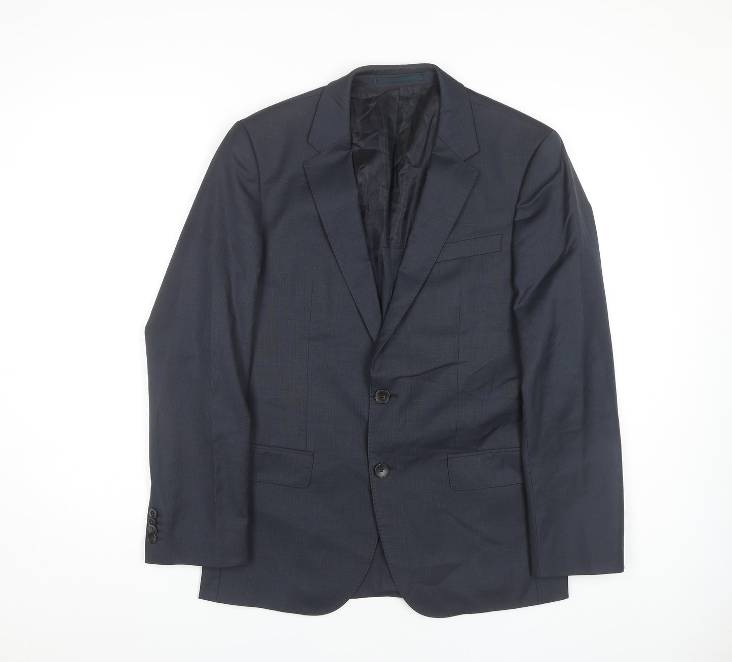 Hugo Boss Men's Blue Suit Jacket 36R Regular Fit