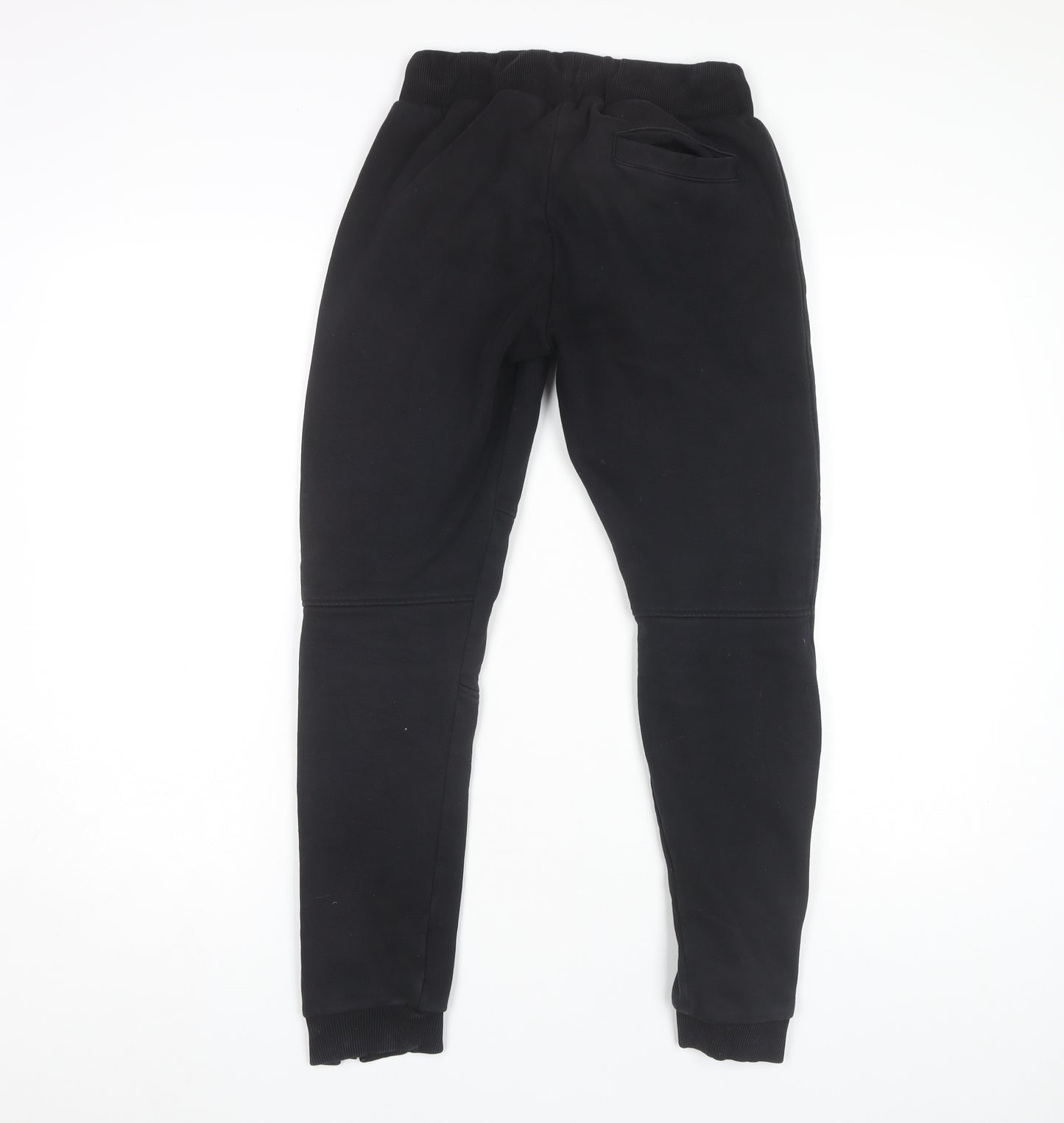 Rascal Boys Black Jogger Trousers XL
