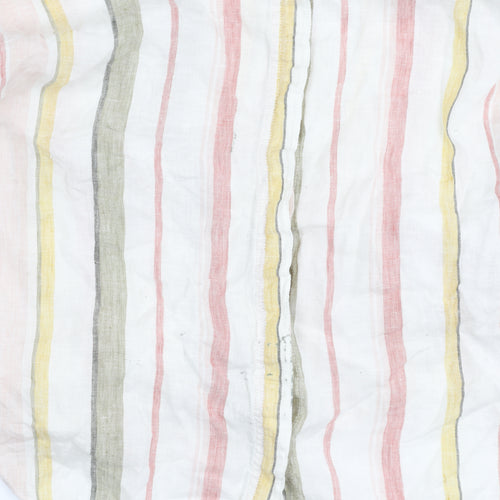 Marks and Spencer Men's Multicoloured Striped Shirt Size 16