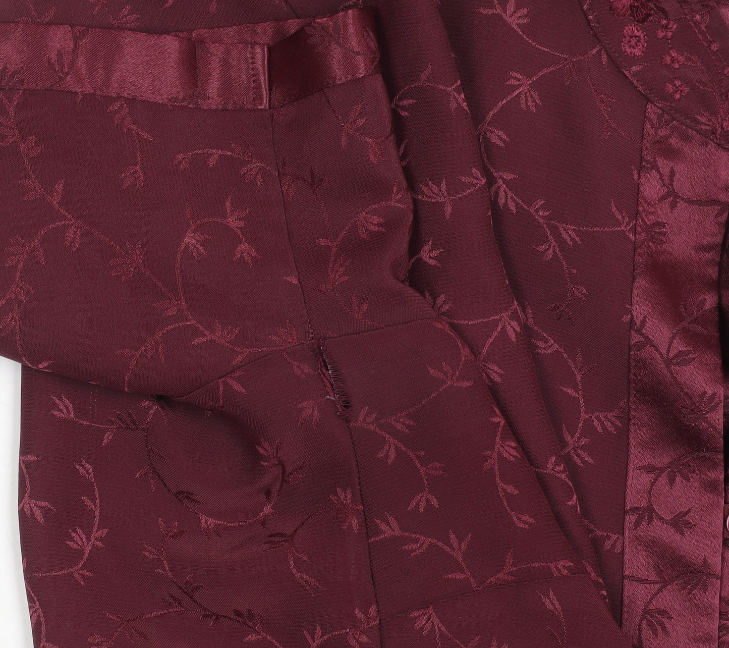 Marks and Spencer Women's Red Floral Blouse, Size 18