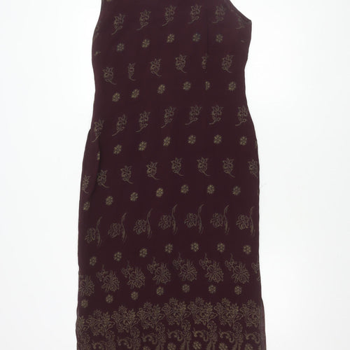 Etam Women's Multicoloured Floral Dress Size 14