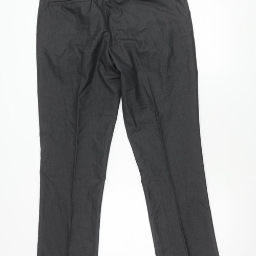 The Savile Row Company Men's Black Dress Pants 34R