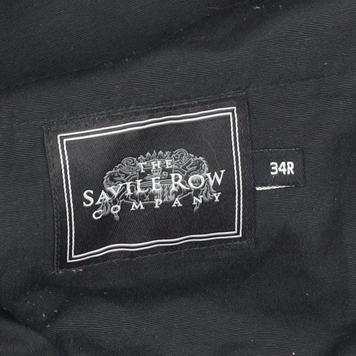The Savile Row Company Men's Black Dress Pants 34R