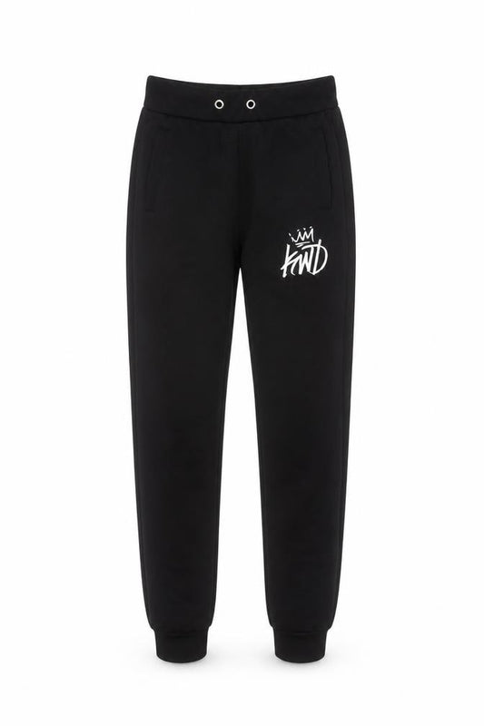 Front view of Kings Will Dream Men's XS Black Jogger Trousers