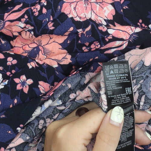 Marks and Spencer Women's Multicoloured Floral Top