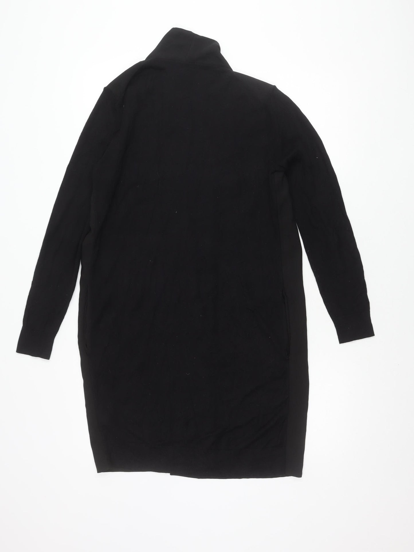 Ted Baker Women's Black Mid-Length Coat Size 6