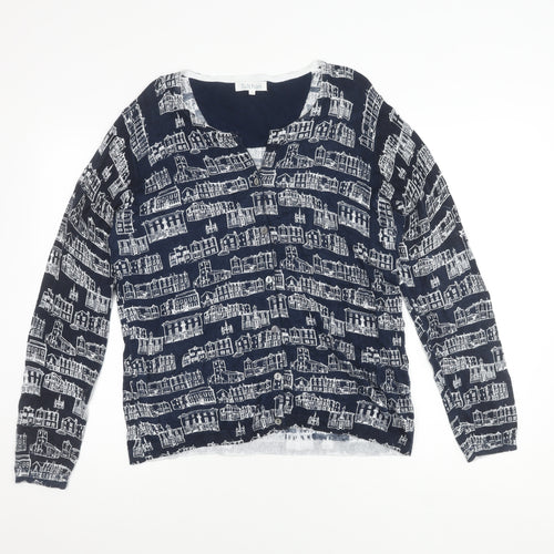 Tulchan Women's Blue Pullover Jumper Size 16