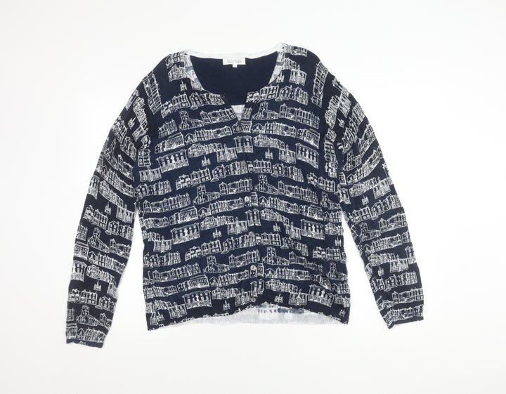 Tulchan Women's Blue Pullover Jumper Size 16