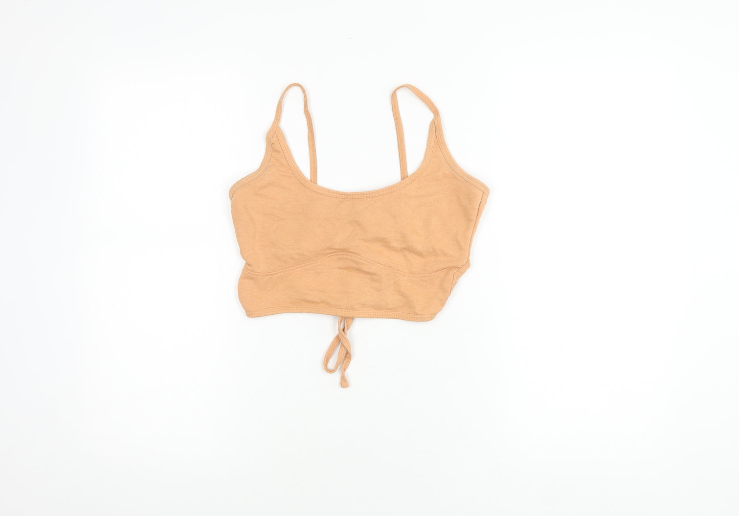 PrettyLittleThing Women's Beige Camisole Tank Top - Size 6