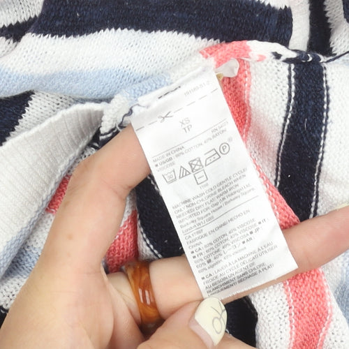 Gap Women's Multicoloured Striped XS Pullover Jumper