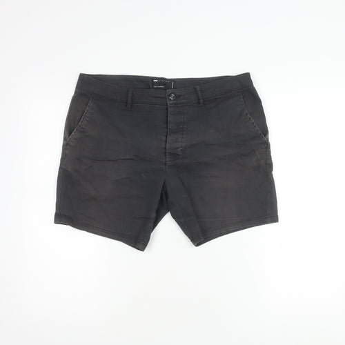 ASOS Design Black Chino Shorts for Men, Size 34